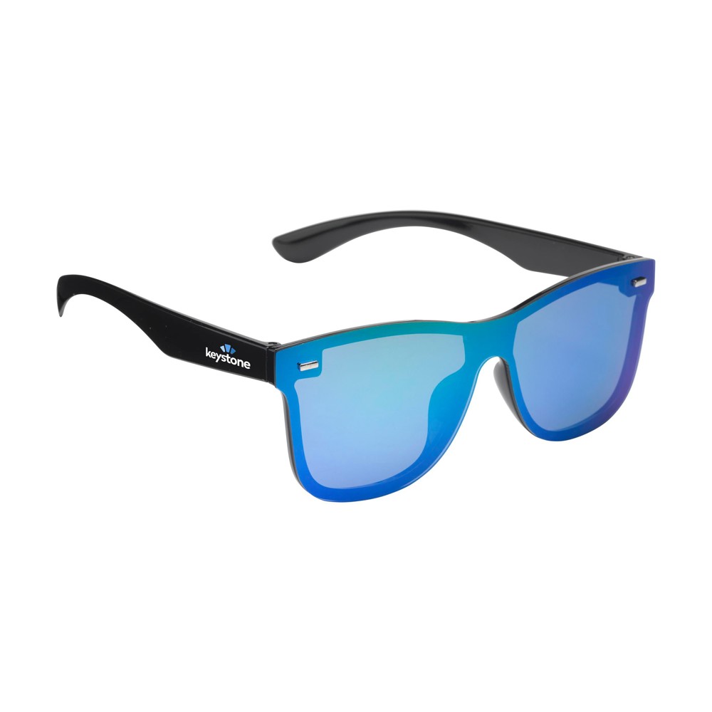 CoastLine GRS Recycled PC zonnebril - zwart/groen
